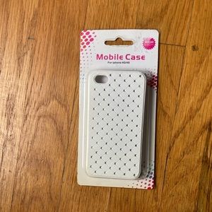 iPhone case for iPhone 4G/4S color white